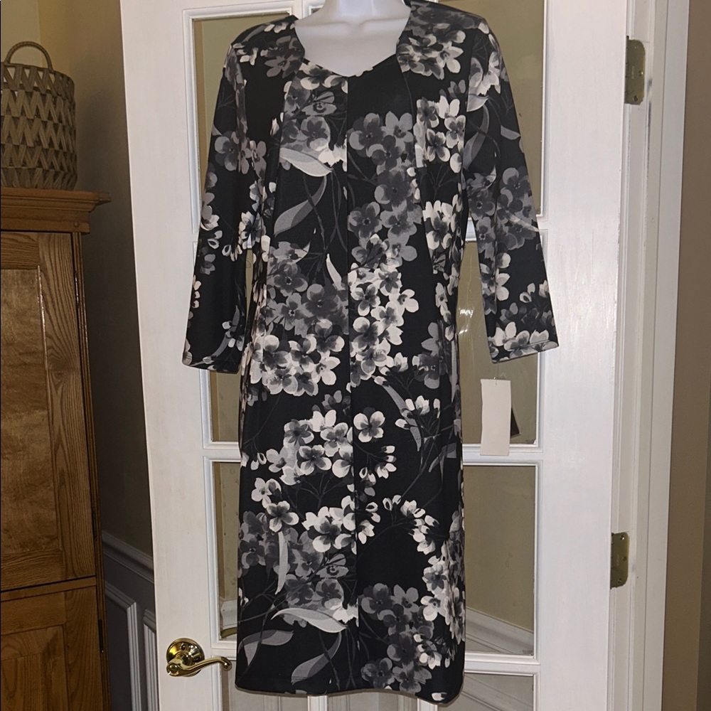 Hal Rubenstein Floral Garden Sheath Dress